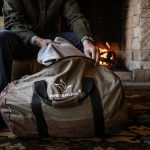 canvas bag for backpacking