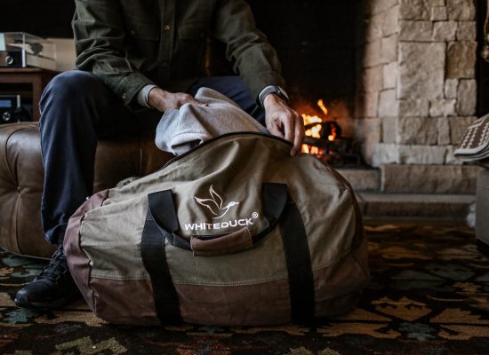 canvas bag for backpacking