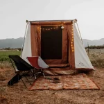 beautiful camp setup to enjoy the nature