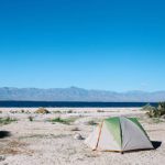 beautiful tent setup for camping at coachella