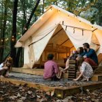stress free family camping