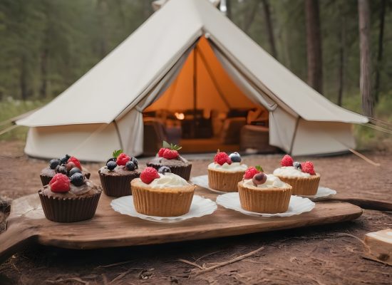 deliciuos deserts to enjoy on glamping