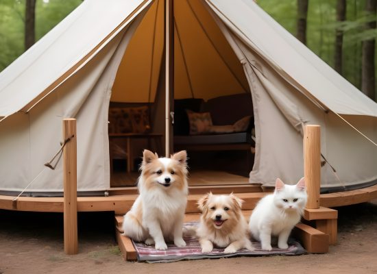 glamping with pets