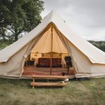 bell tents for luxury glamping experience