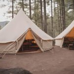 beautiful tent setup for glamping