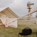 canvas wall tent for evets and parties