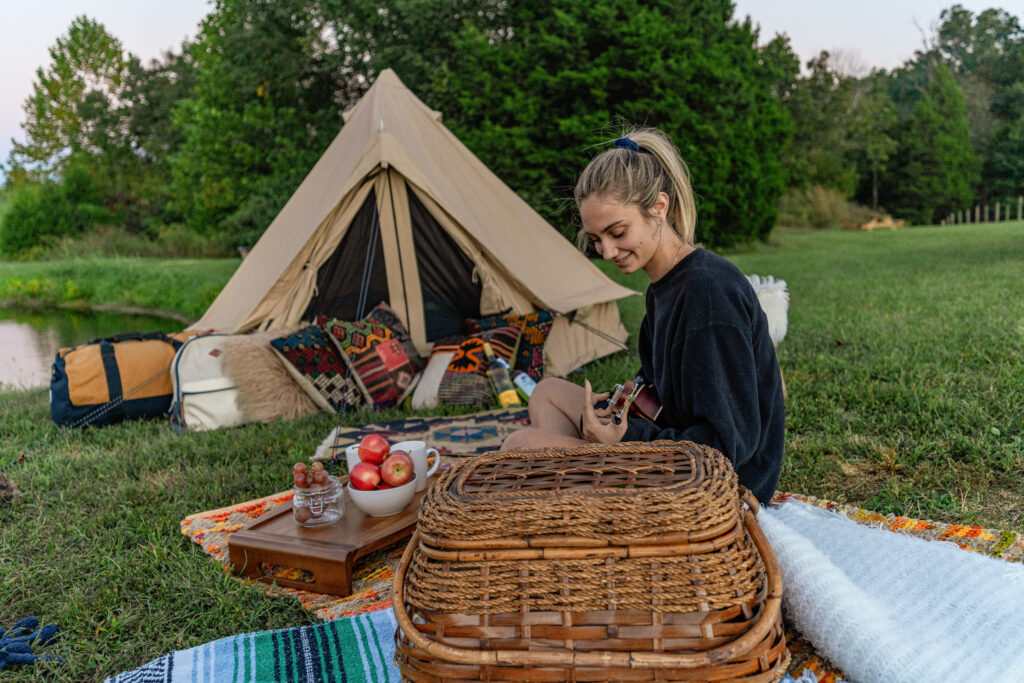 cooking while camping