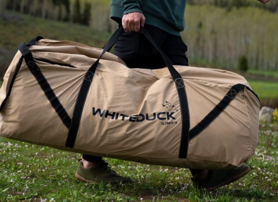 canvas duffle bag