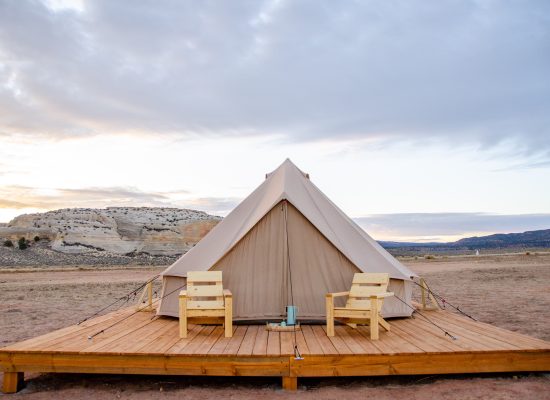 luxury camping destinations in us - glamping