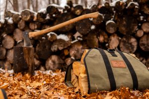 firewood log carrier