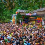 people enjoying concert in oregon country fair | credit: Oregon Country Fair Facebook
