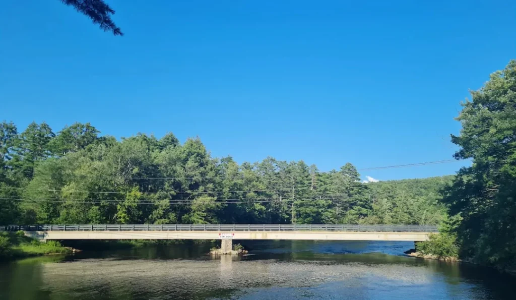 riverside pines adirondack state park river view | credit: Riverside Pines Adirondack State Park GMB