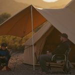 first-time-family-camping-with-kids-at-campsite